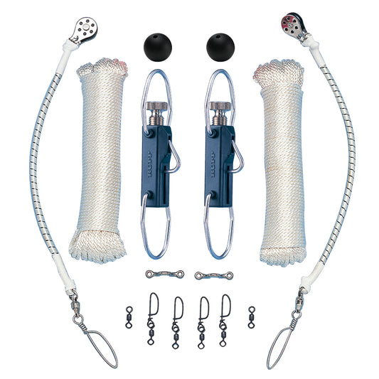 Rupp Top Gun Rigging Kit w/Klickers f/Riggers Up To 20' [CA-0110-TG] | Outrigger Accessories by Rupp Marine 