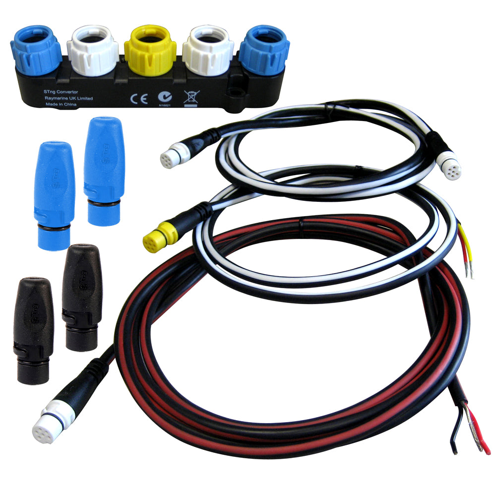 Raymarine VHF NMEA0183 To SeaTalkng Converter Kit [E70196] | NMEA Cables & Sensors by Raymarine 