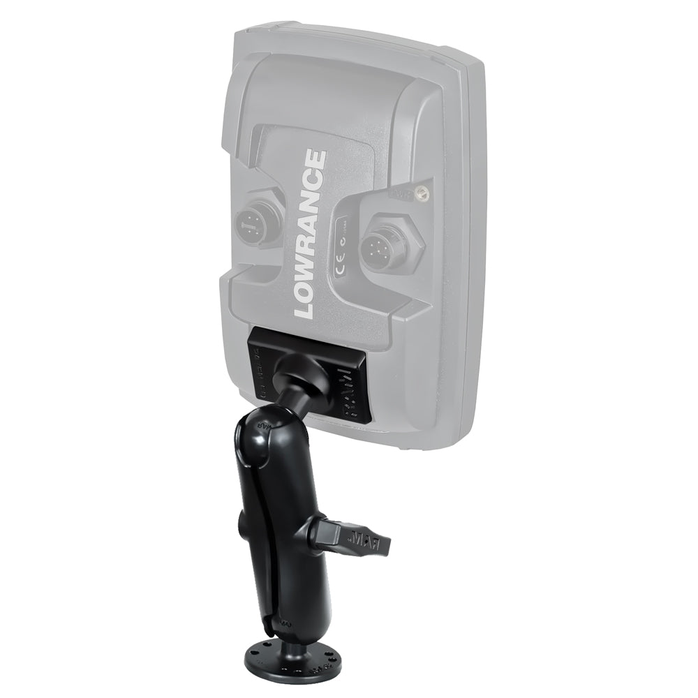 Lowrance RAM 1" Mark/Elite 4" Series Quick Release Mount [000-10909-001] | Display Mounts by Lowrance 