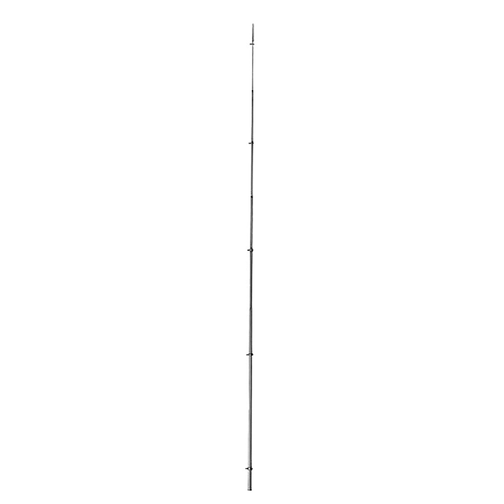 Rupp Center Rigger Pole - Aluminum/Silver -  15' [A0-1500-CRP] | Outriggers by Rupp Marine 