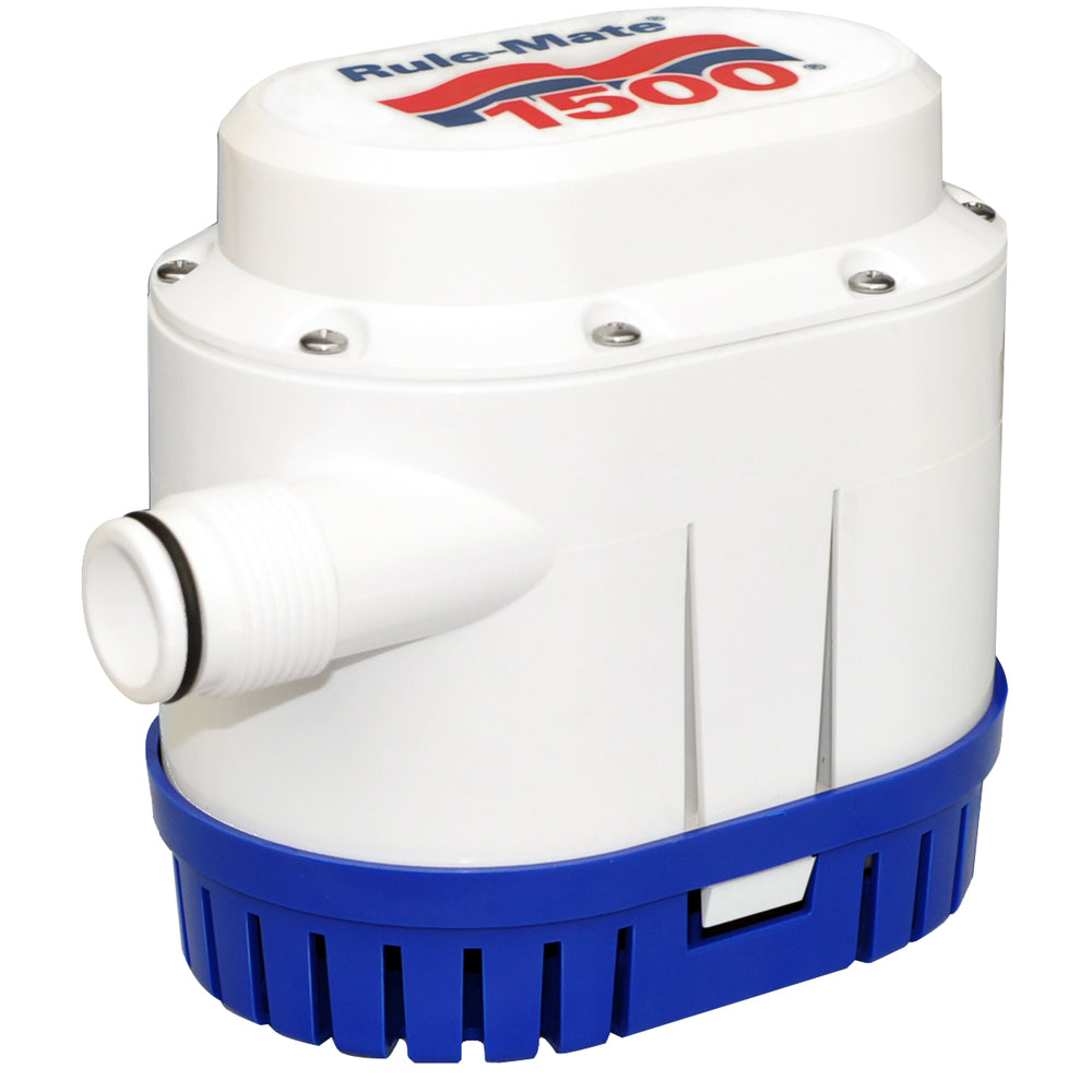 Rule Rule-Mate 1500 GPH Fully Automated Bilge Pump - 12V [RM1500A] | Bilge Pumps by Rule 