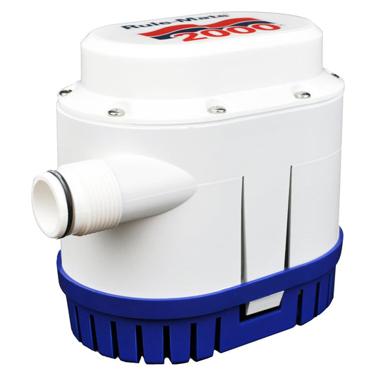 Rule Rule-Mate 2000 GPH Fully Automated Bilge Pump - 12V [RM2000A] | Bilge Pumps by Rule 