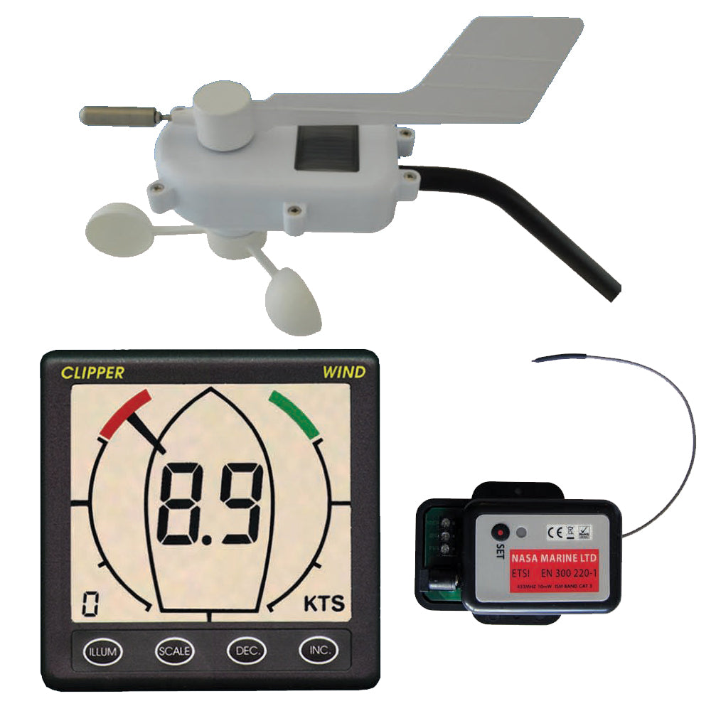 Clipper Wireless Wind System Complete w/Display [CL-WWS] | Instruments by Clipper 