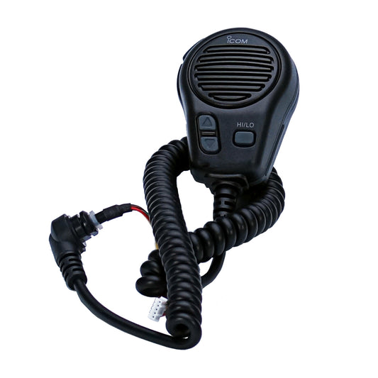 Icom Standard Hand Mic f/M304 & M412 - Black [HM164B] | Accessories by Icom 