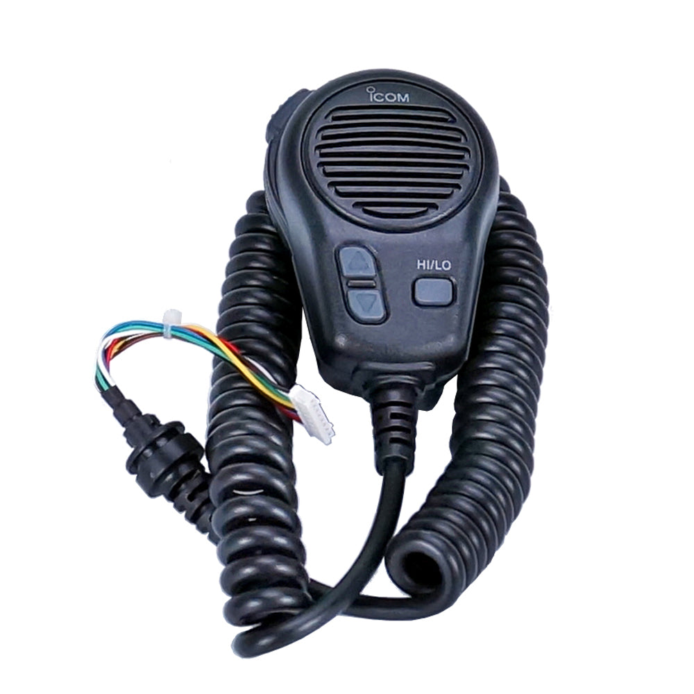 Icom Standard Hand Mic f/M424 - Black [HM196B] | Accessories by Icom 