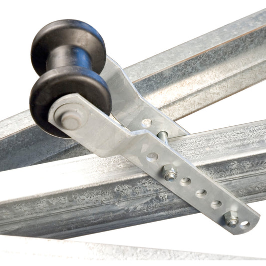 C.E. Smith 4" Adjustable Keel Roller Assembly f/2" Tongue - Black [32005G] | Rollers & Brackets by C.E. Smith 