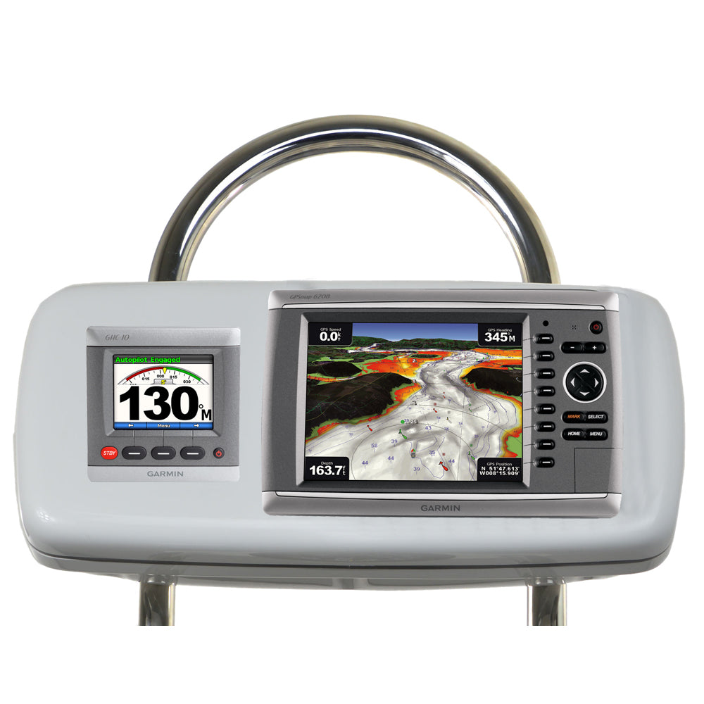 NavPod GP2048 SystemPod Pre-Cut f/Garmin 820/820xs/840xs & 1 Instrument f/12" Wide Guard [GP2048] | Display Mounts by NavPod 