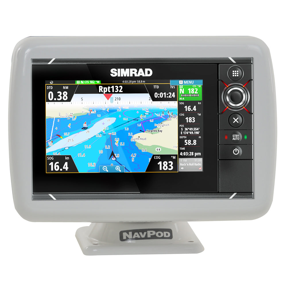 NavPod PP4406 PowerPod Pre-Cut f/Simrad NSS7 evo2 or B&G Zeus 7 [PP4406] | Display Mounts by NavPod 