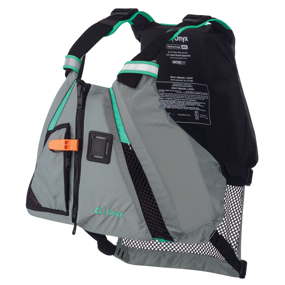 Onyx MoveVent Dynamic Paddle Sports Life Vest - XS/SM - Aqua [122200-505-020-15] | Life Vests by Onyx Outdoor 