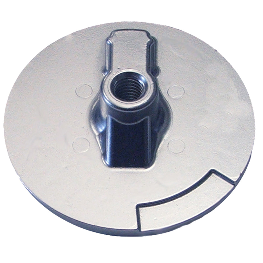 Tecnoseal Trim Plate Anode - Zinc Flat Mercury Alpha f/Engines [00820] | Anodes by Tecnoseal 