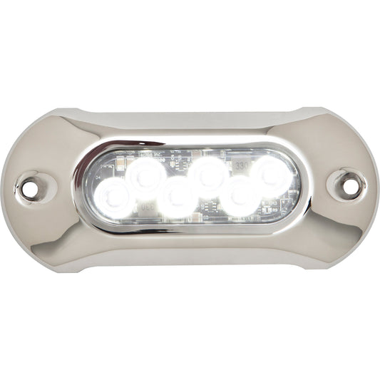 Attwood Light Armor Underwater LED Light - 6 LEDs - White [65UW06W-7] | Underwater Lighting by Attwood Marine 