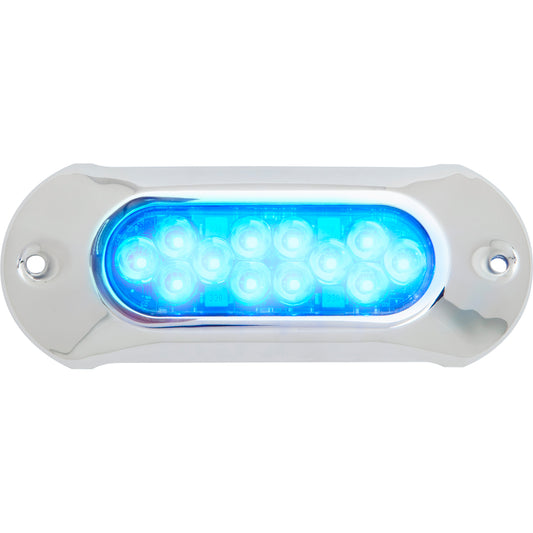 Attwood Light Armor Underwater LED Light - 12 LEDs - Blue [65UW12B-7] | Underwater Lighting by Attwood Marine 