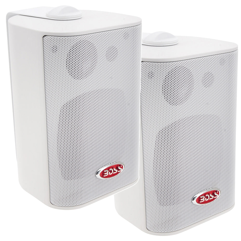 Boss Audio 4" MR4.3W Box Speakers - White - 200W [MR4.3W] | Speakers by Boss Audio 