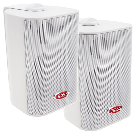 Boss Audio 4" MR4.3W Box Speakers - White - 200W [MR4.3W] | Speakers by Boss Audio 