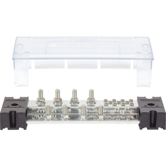 Blue Sea PowerBar 1000 - 8 3/8" Terminal Studs w/Cover [1990] | Busbars, Connectors & Insulators by Blue Sea Systems 