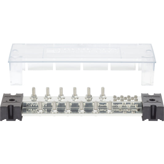 Blue Sea PowerBar 1000 - 12 5/16" Terminal Studs w/Cover [1993] | Busbars, Connectors & Insulators by Blue Sea Systems 
