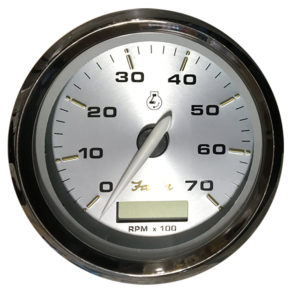 Faria Kronos 4" Tachometer w/Hourmeter - 7,000 RPM (Gas - Outboard) [39040] | Gauges by Faria Beede Instruments 