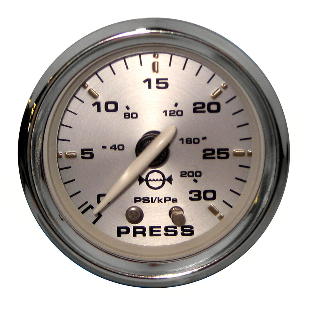 Faria Kronos 2" Water Pressure Gauge Kit - 30 PSI [19007] | Gauges by Faria Beede Instruments 