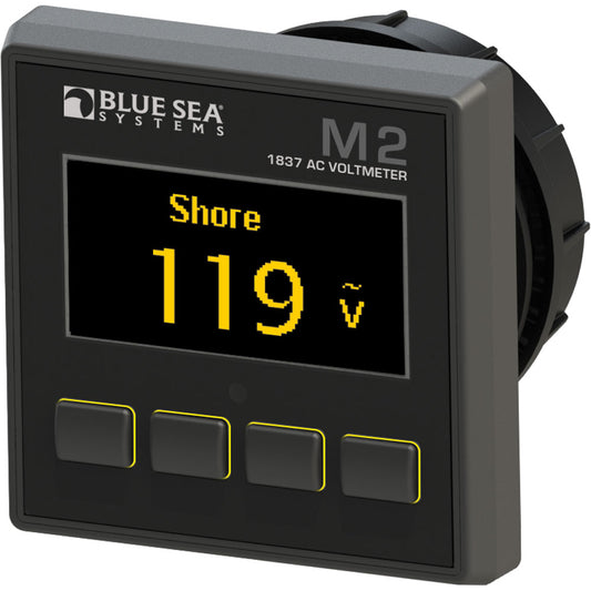 Blue Sea 1837 M2 AC Voltmeter [1837] | Meters & Monitoring by Blue Sea Systems 