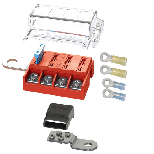 Blue Sea 5024 ST-Blade Battery Terminal Mount Fuse Block Kit [5024] | Fuse Blocks & Fuses by Blue Sea Systems 