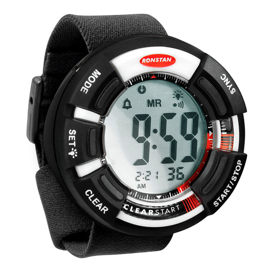 Ronstan Clear Start Race Timer - 65mm (2-9/16") - Black/White [RF4050] | Accessories by Ronstan 