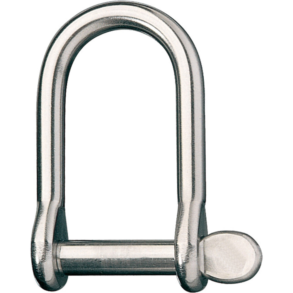 Ronstan Wide Dee Shackle - 1/4"Pin - 1-17/32"L x 1-7/32"W [RF1853] | Shackles/Rings/Pins by Ronstan 