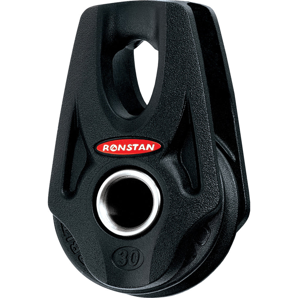 Ronstan Series 30 Ball Bearing Orbit Block - Single - Becket - Lashing head [RF35101] | Blocks by Ronstan 