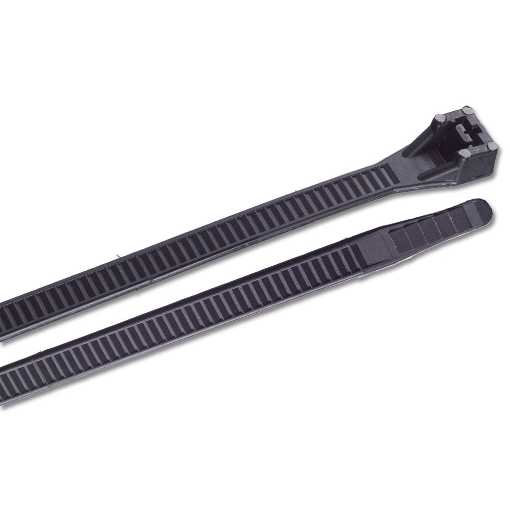 Ancor 15" UV Black Heavy Duty Cable Zip Ties - 25 Pack [199259] | Wire Management by Ancor 