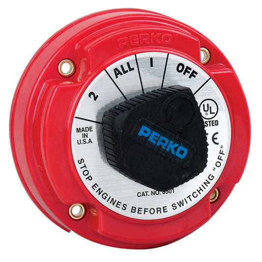 Perko Medium Duty Battery Selector Switch - 250A Continuous [8501DP] | Battery Management by Perko 