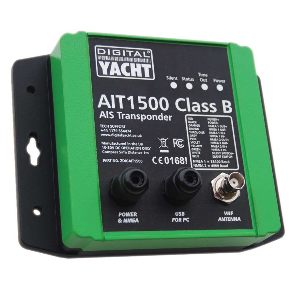 Digital Yacht AIT1500 Class B AIS Transponder w/Built-In GPS [ZDIGAIT1500] | AIS Systems by Digital Yacht 