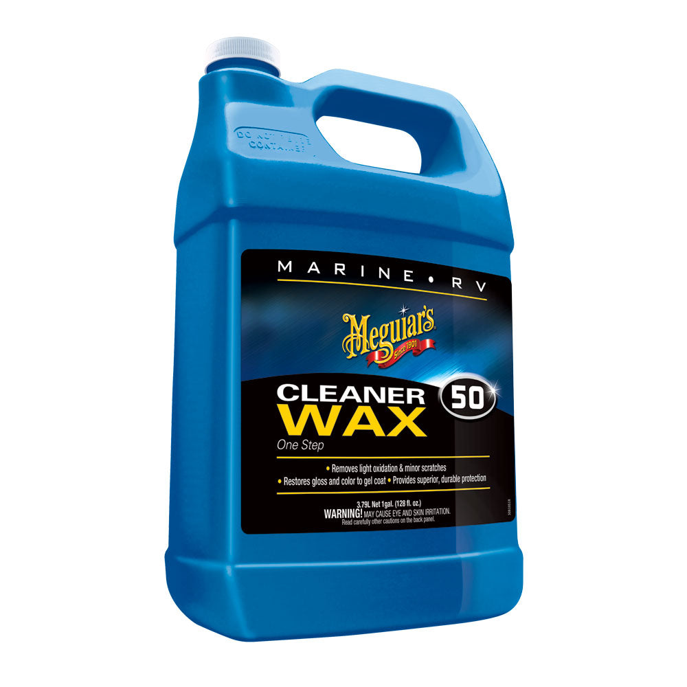 Meguiar's #50 Boat/RV Cleaner Wax - Liquid 1 Gallon [M5001] | Cleaning by Meguiar's 