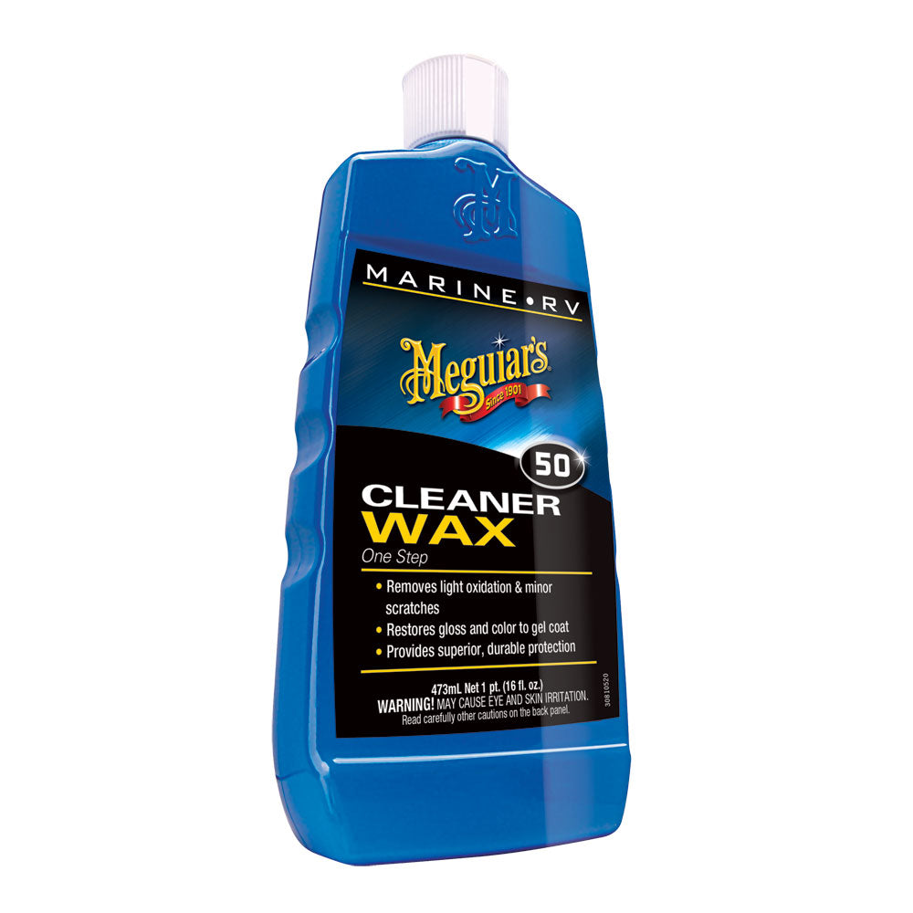 Meguiar's #50 Boat/RV Cleaner Wax - Liquid 16oz [M5016] | Cleaning by Meguiar's 