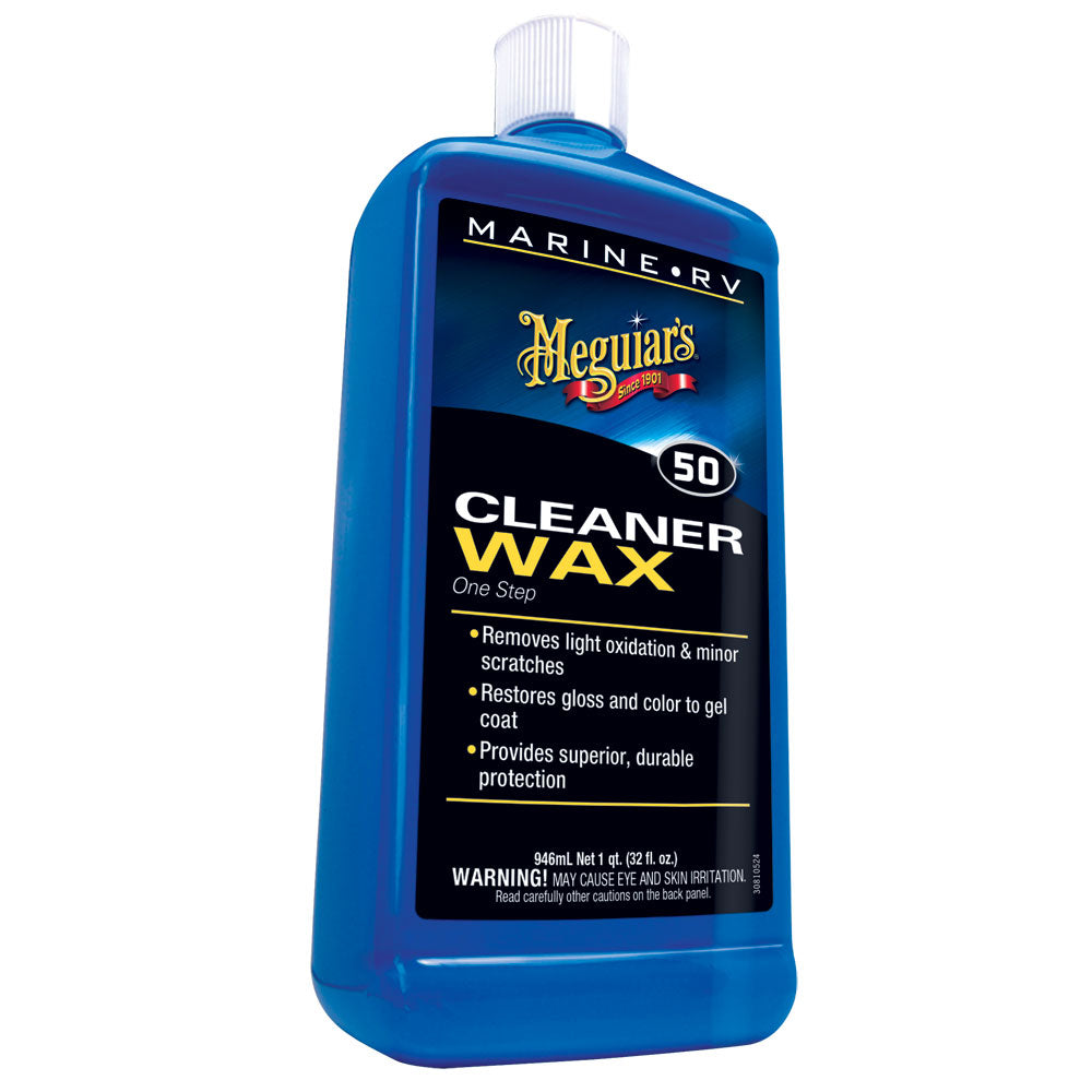 Meguiar's #50 Boat/RV Cleaner Wax - Liquid 32oz [M5032] | Cleaning by Meguiar's 