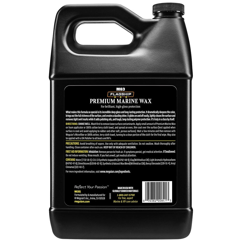 Meguiar's Flagship Premium Marine Wax - 1 Gallon