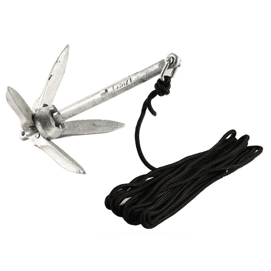 Attwood Kayak Grapnel Anchor Kit [11959-1] | Anchoring by Attwood Marine 