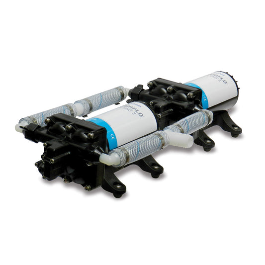 Shurflo by Pentair High Flow Dual Pump System - 12 VDC, 10.0 GPM [4558-153-E75] | Washdown / Pressure Pumps by Shurflo by Pentair 