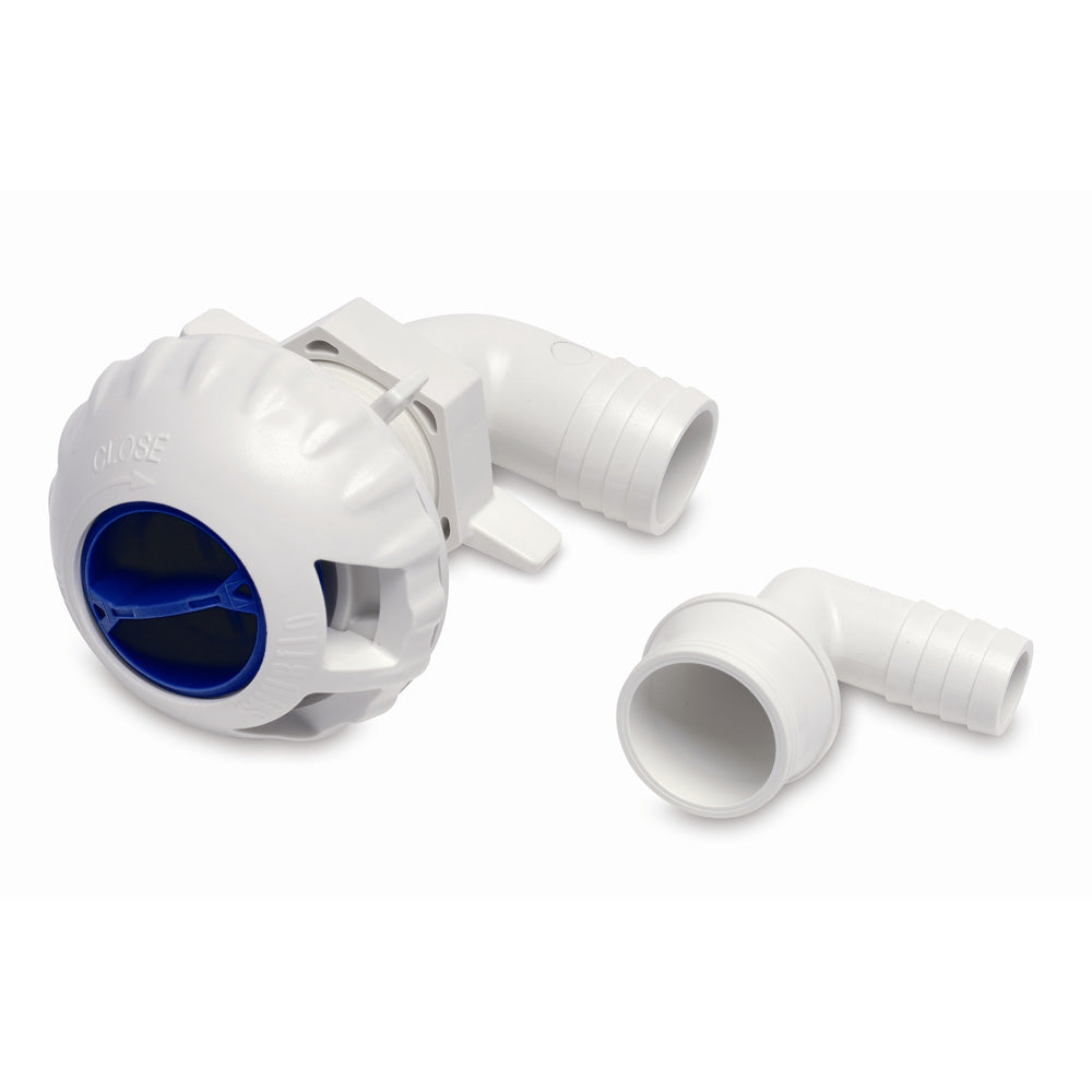 Shurflo by Pentair Livewell Fill Valve w/3/4"  1-1/8" Fittings [330-021] | Livewell Pumps by Shurflo by Pentair 