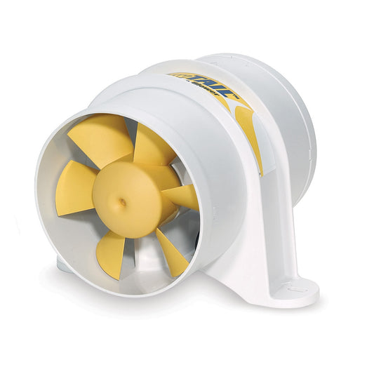 Shurflo by Pentair YELLOWTAIL 4" Marine Blower - 12 VDC, 215 CFM [277-4110] | Blowers & Heaters by Shurflo by Pentair 