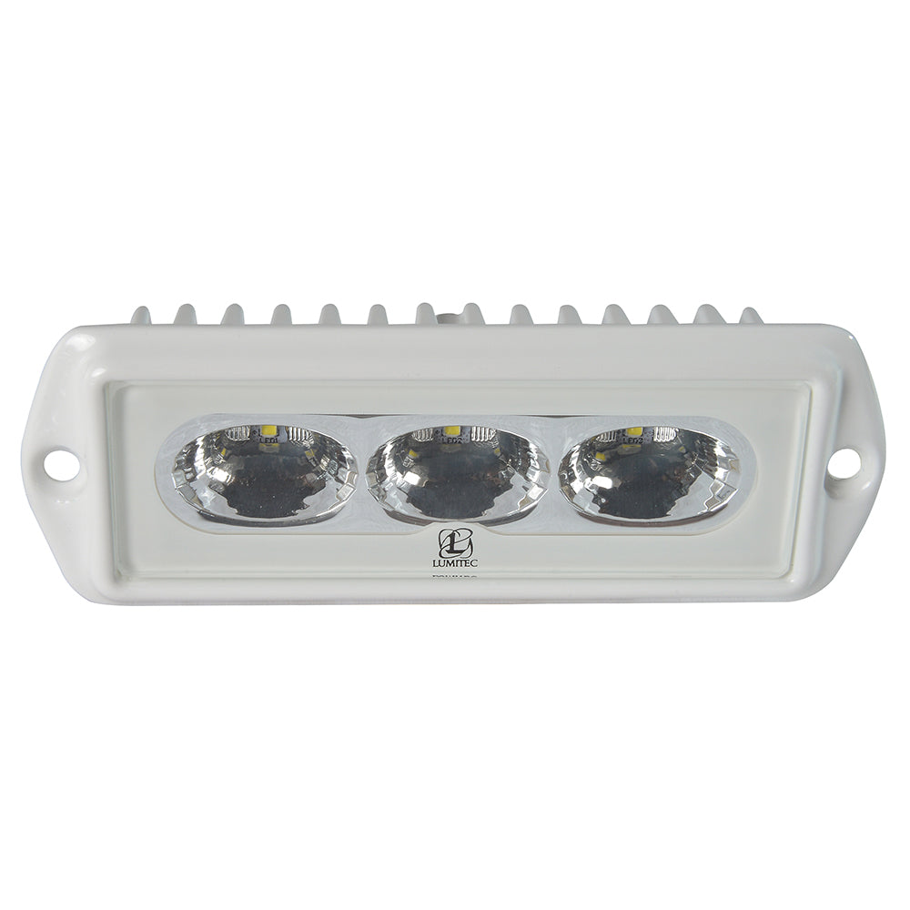 Lumitec CapriLT - LED Flood Light - White Finish - White Non-Dimming [101288] | Flood/Spreader Lights by Lumitec 