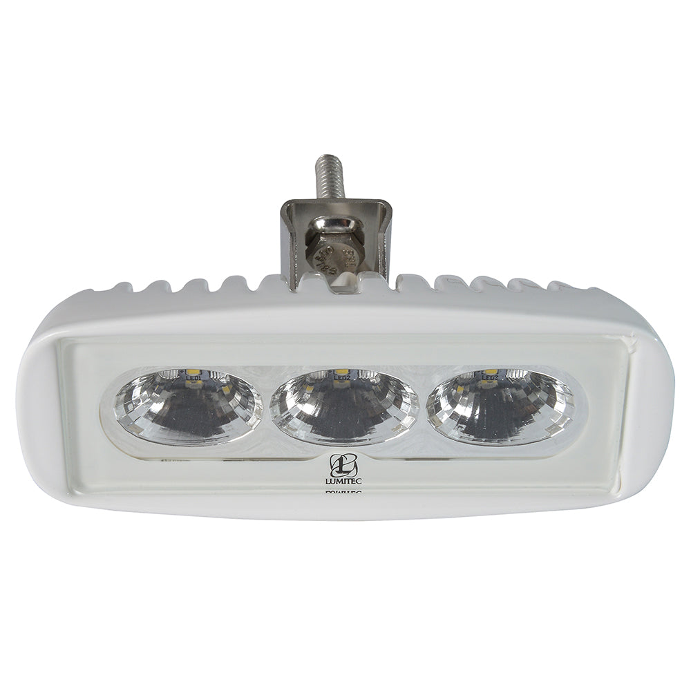 Lumitec CapreraLT - LED Flood Light - White Finish - White Non-Dimming [101292] | Flood/Spreader Lights by Lumitec 