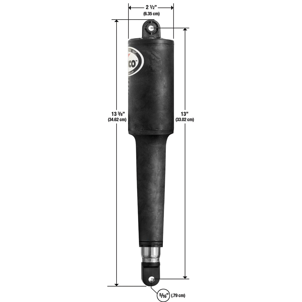 Lenco 102 Series Standard Actuator - 24V - 4-1/4" Stroke [15066-001] | Trim Tab Accessories by Lenco Marine 