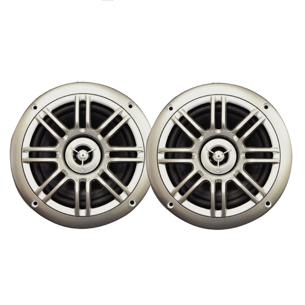 Milennia 6.5" SPK652S Speakers - 150W - Silver [MILSPK652S] | Speakers by Milennia 