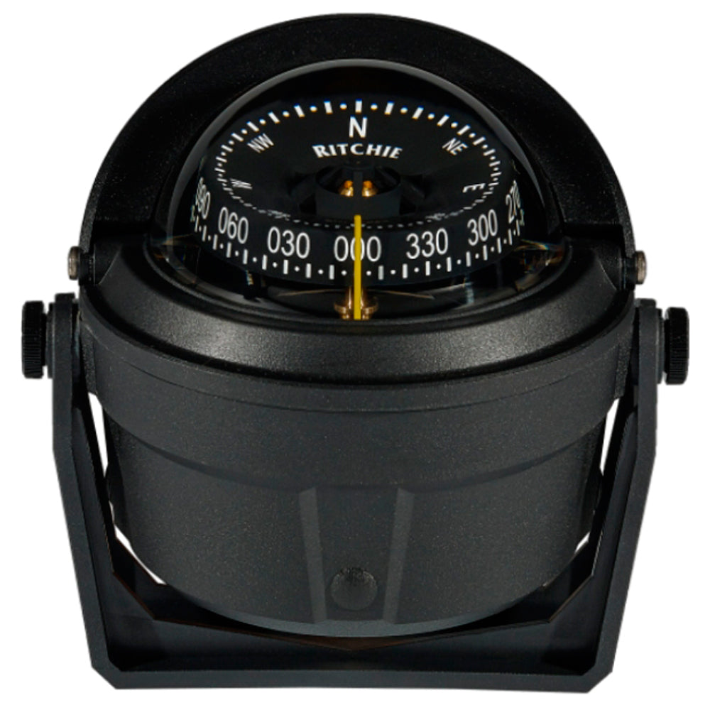 Ritchie B-81-WM Voyager Bracket Mount Compass - Wheelmark Approved f/Lifeboat & Rescue Boat Use [B-81-WM] | Compasses by Ritchie 