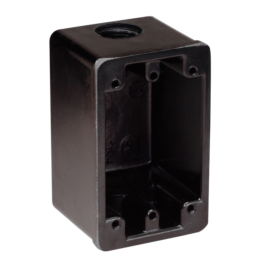 Marinco FS Box Black f/15A, 20A, 30A Receptacles [6080] | Shore Power by Marinco 