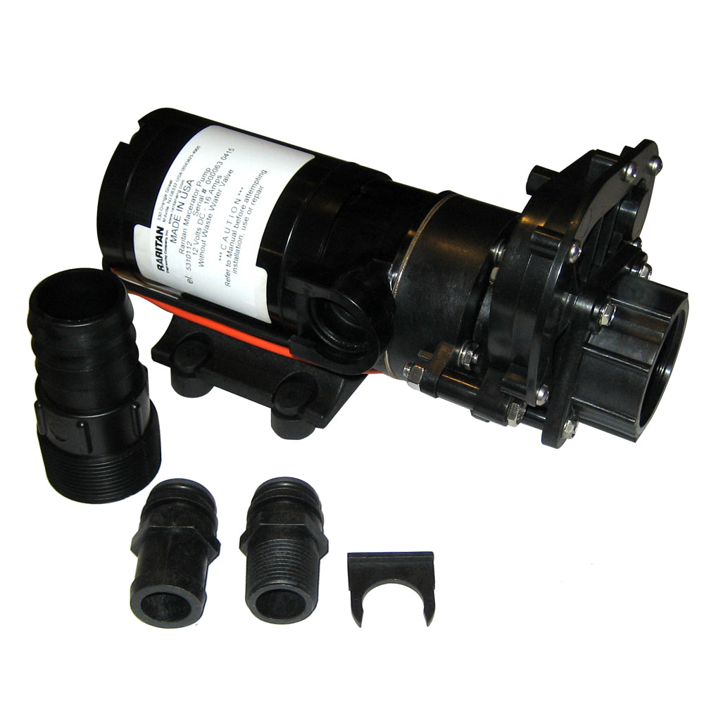 Raritan Macerator Pump - 12v w/Waste Valve [5310112] | Marine Sanitation by Raritan 