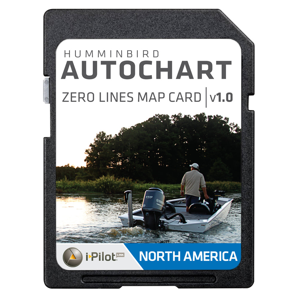 Humminbird AutoChart Zero Lines Map Card [600033-1] | Humminbird by Humminbird 