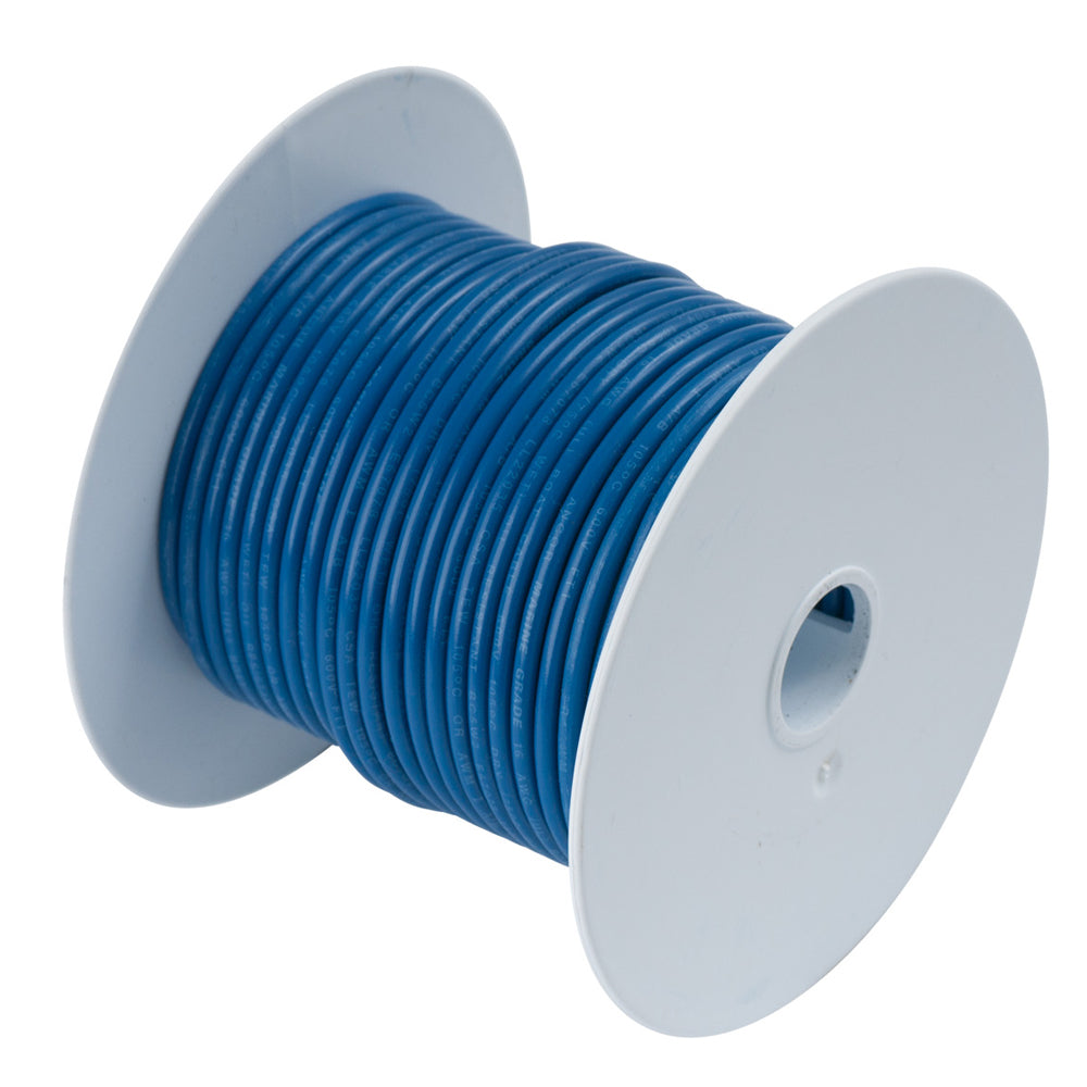 Ancor Dark Blue 14AWG Tinned Copper Wire - 100' [104110] | Wire by Ancor 