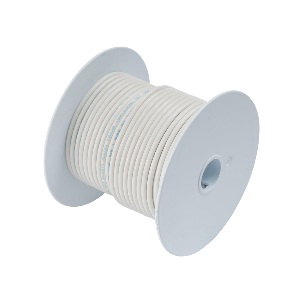 Ancor White 12 AWG Tinner Copper Wire - 100' [ 106910] | Wire by Ancor 