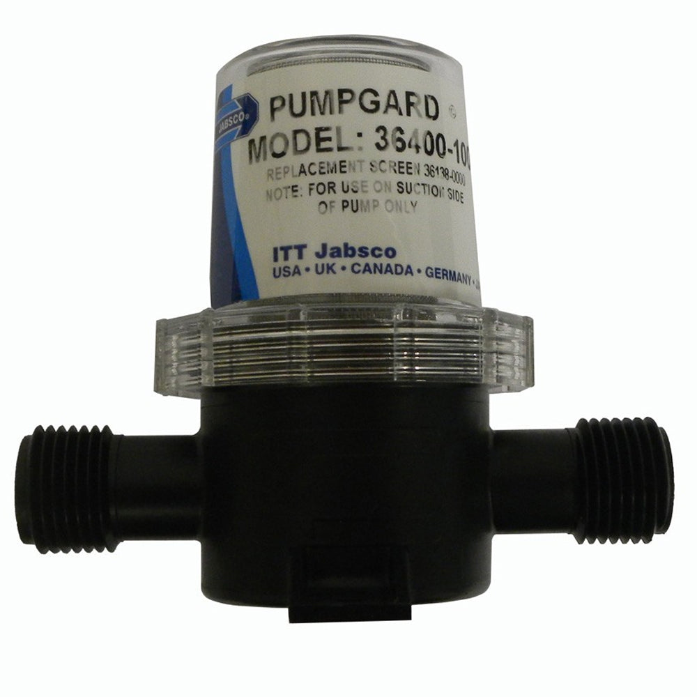 Jabsco Pumpguard In-Line Strainer - 1/2" NPT Port [36400-1000] | Strainers & Baskets by Jabsco 