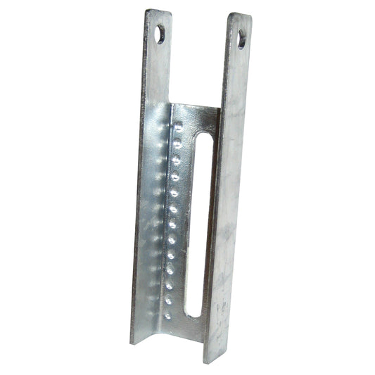 C.E. Smith Vertical Bunk Bracket Dimpled - 7-1/2" [10603G40] | Rollers & Brackets by C.E. Smith 